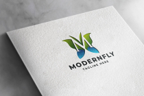 Modern Butterfly Logo Pro Template Screenshot 1