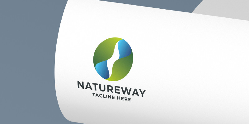Nature Way Logo Pro Template