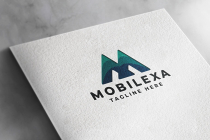 Mobilexa Letter M Logo Pro Template Screenshot 1