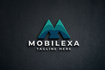 Mobilexa Letter M Logo Pro Template Screenshot 2