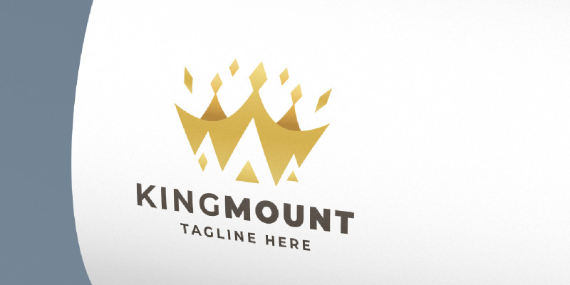 King Mount Logo Pro Template