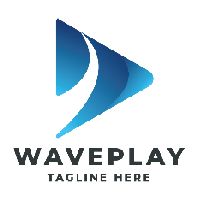 Wave Media Play Logo Pro Template