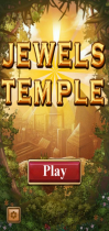 Jewels Temple Quest Clone - Android Match 3 Game  Screenshot 1