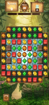 Jewels Temple Quest Clone - Android Match 3 Game  Screenshot 8