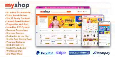 MyShop - All in One eCommerce Platform