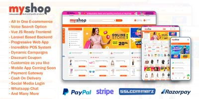 MyShop - All in One eCommerce Platform