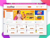 MyShop - All in One eCommerce Platform Screenshot 1