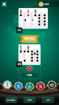 Blackjack 21 - Unity Project Screenshot 5