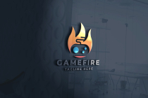 Game Fire Logo Pro Template Screenshot 1
