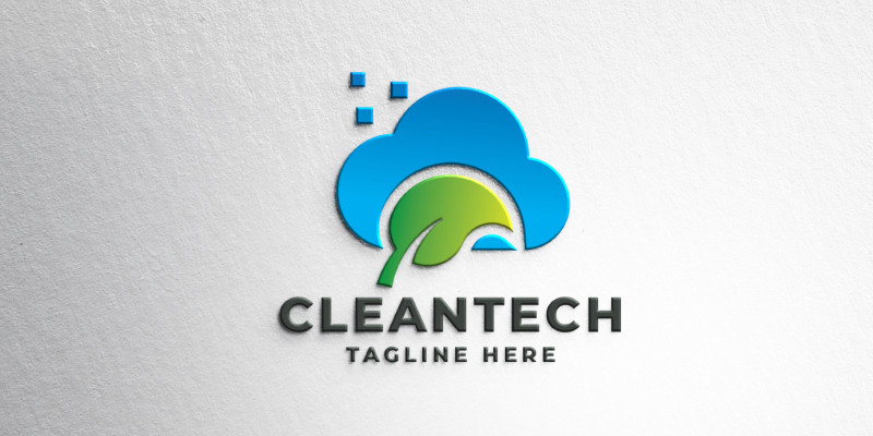 Clean Tech Logo Pro Template