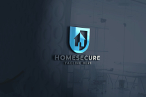 Home Secure Logo Pro Template Screenshot 1