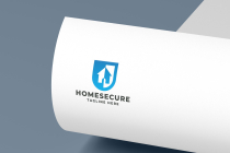 Home Secure Logo Pro Template Screenshot 2
