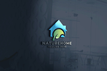 Nature Home Logo Pro Template Screenshot 1
