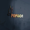 Papillon Logo Template With The Butterfly Outline