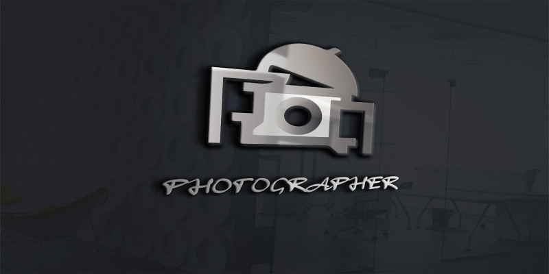 Photographer Logo Template For Photo Studio