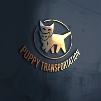 Puppy Transportation Logo Template For Puppy