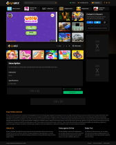 HTML5 Games Portal PHP Script  Screenshot 4