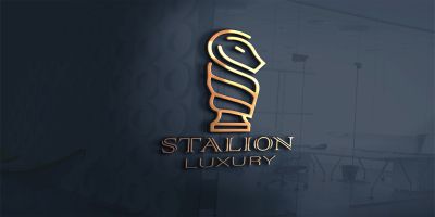 Stalion Logo Template For Luxury Shops Or Jewelry