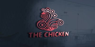 The Chicken Logo Template Modern For Chicken