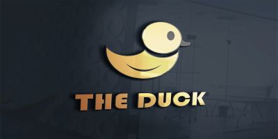 The Duck Logo Template For Psychology And Water