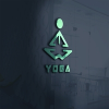 Yoga Logo Template For Yoga Class And Women