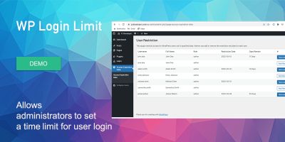WordPress Login Limit Plugin