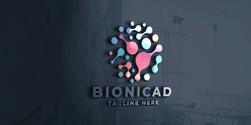 Bionic Data Logo Pro Template