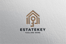 Real Estate Key Logo Pro Template Screenshot 1
