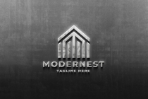 Modern Home Building Logo Pro Template Screenshot 3
