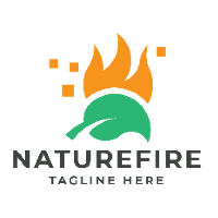 Nature Fire Logo Pro Template