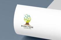 Pixel Tree Logo Pro Template Screenshot 2