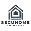 Secure Home Logo Pro Template
