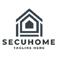 Secure Home Logo Pro Template