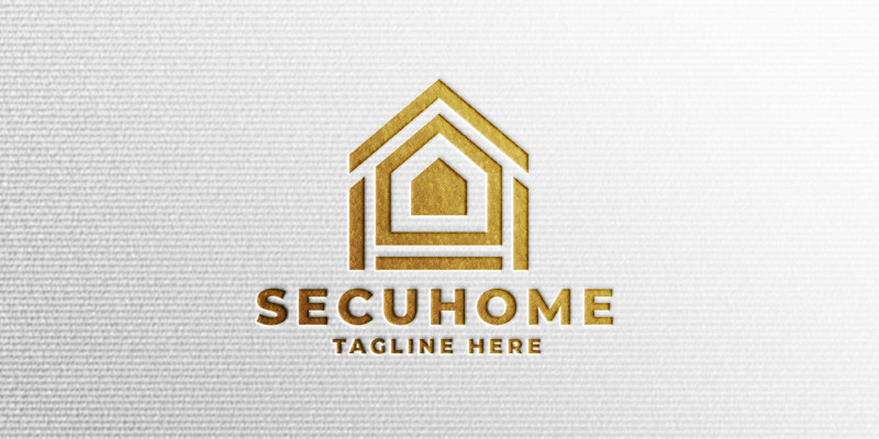 Secure Home Logo Pro Template