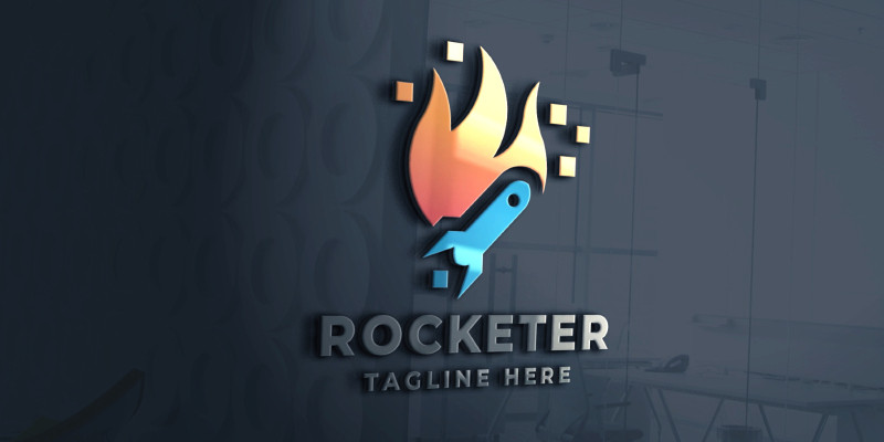 Rocketer Logo Pro Template