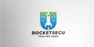 Rocket Secure Logo Pro Template