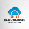 Cloud Music Logo Pro Template