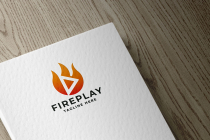 Fire Play Logo Pro Template Screenshot 2