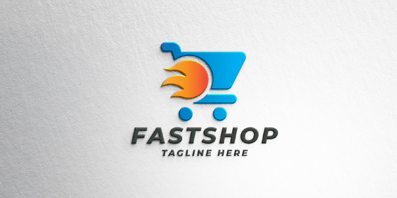 Fast Shop Logo Pro Template