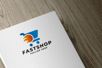 Fast Shop Logo Pro Template Screenshot 2