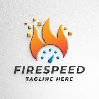 Fire Speed Logo Pro Template