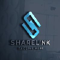 Share Link Logo Pro Template