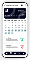 Bills Reminder Plus - Android App Source Code Screenshot 3