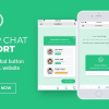 WhatsApp Chat Support - JQuery Plugin