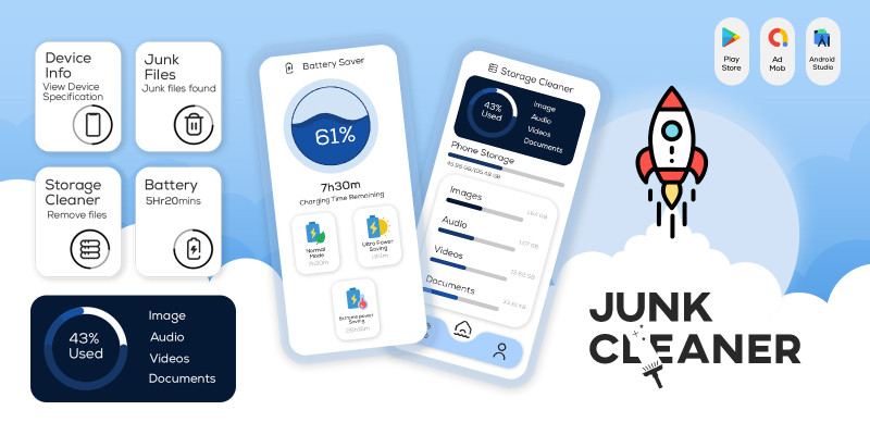 Junk Cleaner - Android App Source Code