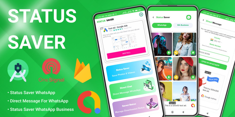 Status Saver For WhatsApp Android App