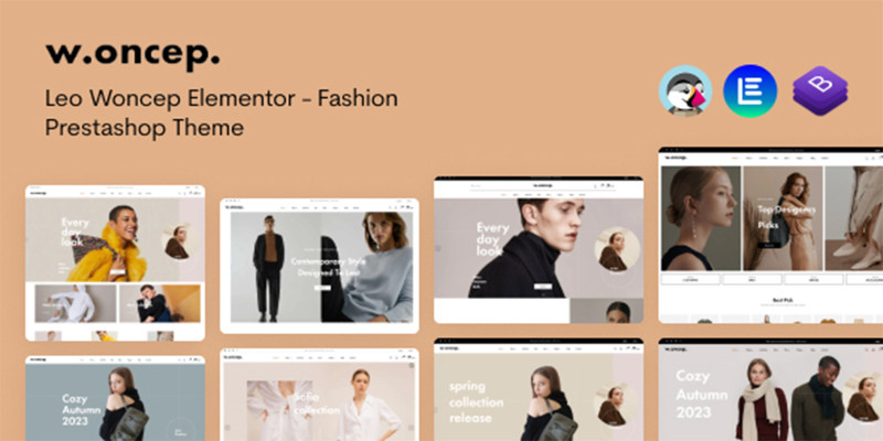 Leo Woncep Elementor - Fashion Prestashop Theme