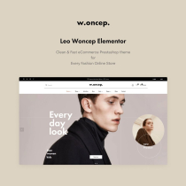 Leo Woncep Elementor - Fashion Prestashop Theme Screenshot 1