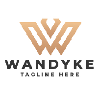 Wandyke Letter W Logo Template