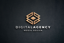 Digital Agency Media and Design Logo Screenshot 1